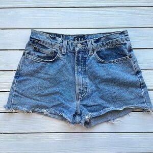 Vintage GAP Denim Cut Off Jean Shorts size 6
